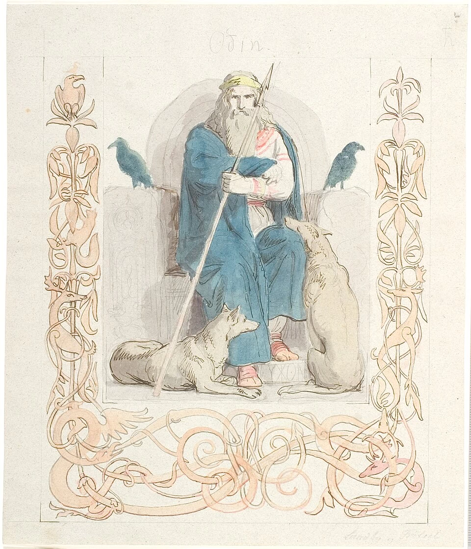 Odin, 1844 - Statens Museum for Kunst